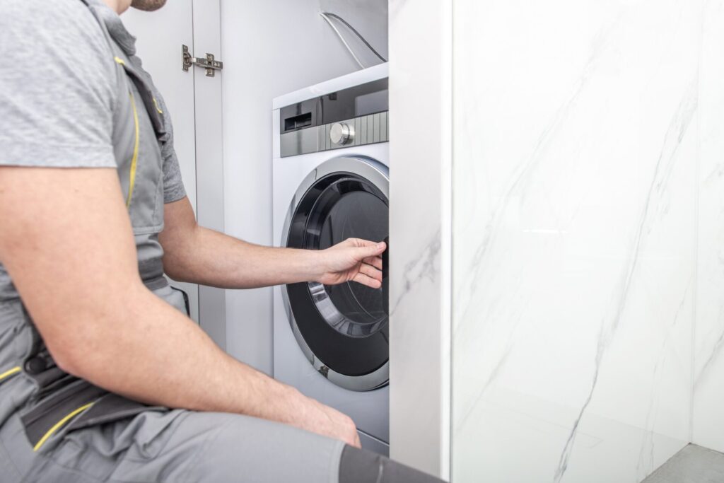 washing machine installation